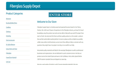 Desktop Screenshot of fiberglasssupplydepot.com